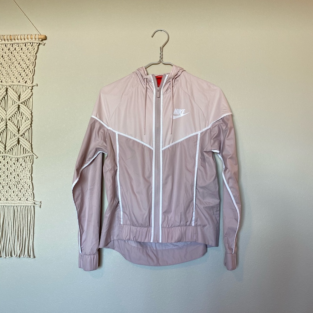 Blush Pink Nike Windbreaker